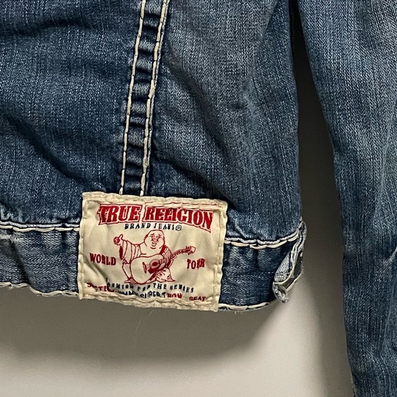 True Religion Jimmy Super T Denim Jacket Size S - Picture 4 of 7